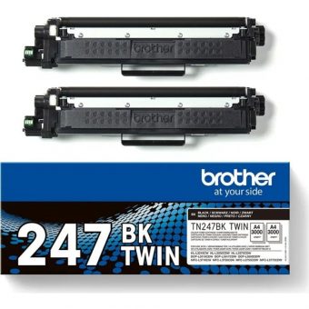 Brother TN-247BK Toner Black 2x3k Pgs TN247BKTWIN