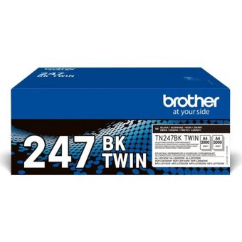 Brother TN-247BK Toner Black 2x3k Pgs TN247BKTWIN - Image 2