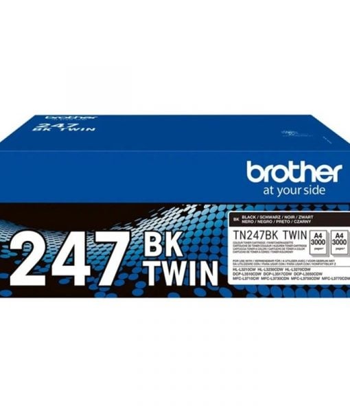 Brother TN-247BK Toner Black 2x3k Pgs TN247BKTWIN_1