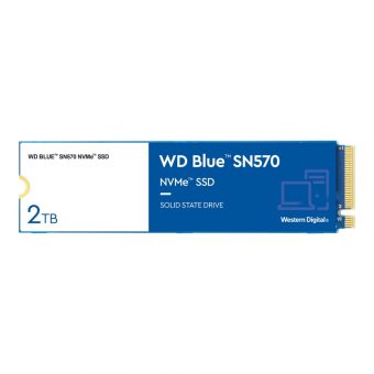 Western Digital Blue SN570 SSD 2TB M.2 2280 PCIe Gen3.0 x4 WDS200T3B0C