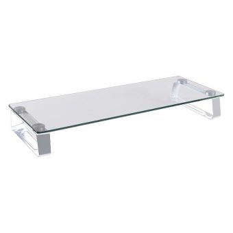 LogiLink Tabletop Monitor Riser 56cm Long Glass Top BP0027