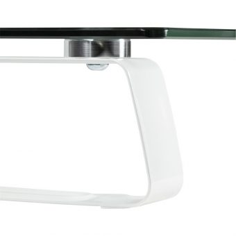 LogiLink Tabletop Monitor Riser 56cm Long Glass Top BP0027 - Image 2