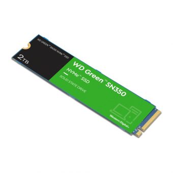 Western Digital Green SN350 2TB M.2 2280 NVMe PCIe Gen3.0 x4 WDS200T3G0C - Image 3