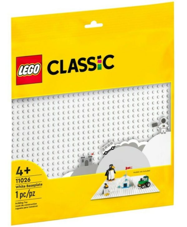 Lego Classic: White Baseplate 11026