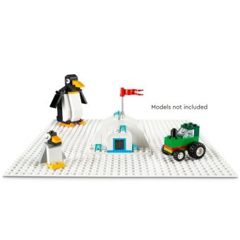 Lego Classic: White Baseplate 11026 - Image 4
