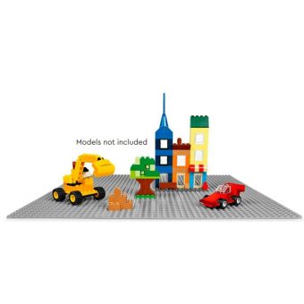 Lego Classic: Gray Baseplate 11024 - Image 4