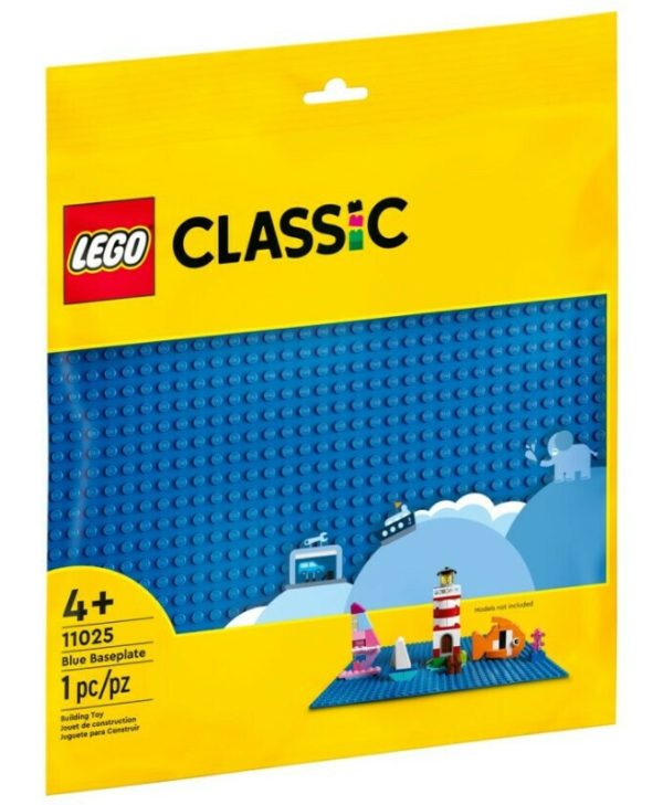 Lego Classic: Blue Baseplate 11025