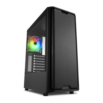 Sharkoon SK3 RGB Midi Tower Tempered Glass Black 4044951030170