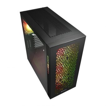 Sharkoon Elite Shark CA300H Full Tower Tempered Glass Black 4044951030156 - Image 2