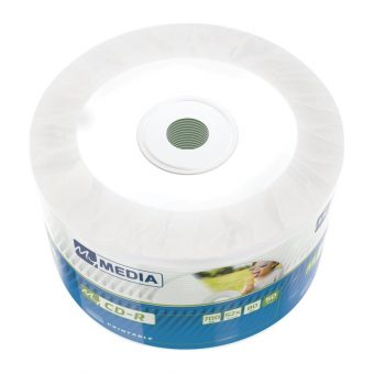 Verbatim CD-R 52X 700MB Wide Printable 1 Pack 50 Pieces 69206 - Image 3