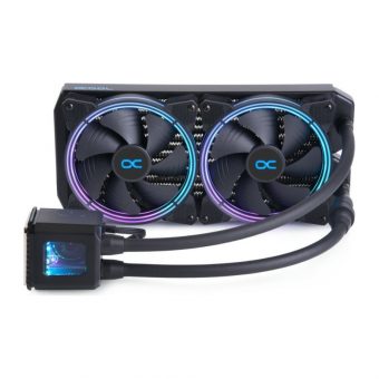 Alphacool Eisbaer Aurora 280 RGB CPU Liquid Cooler Black 11729