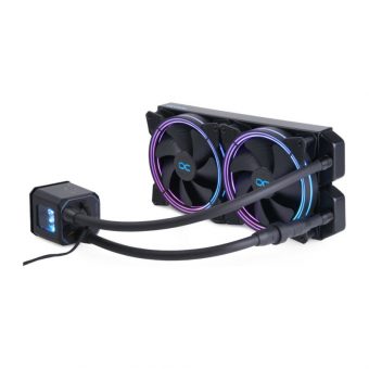 Alphacool Eisbaer Aurora 280 RGB CPU Liquid Cooler Black 11729 - Image 3