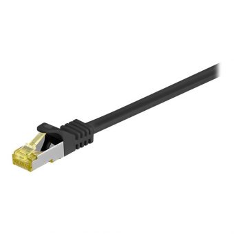GooBay S/FTP RJ45 Cat.7 LSZH Snagless 0.5m Black 91581
