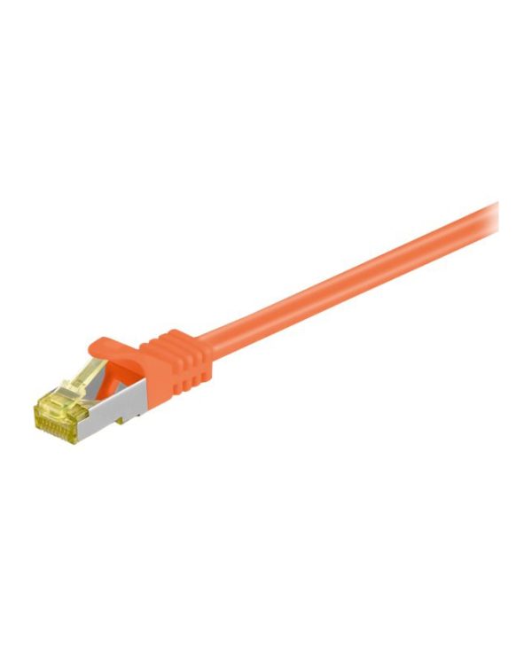 GooBay S/FTP RJ45 Cat.7 LSZH Snagless 2m Orange 91606