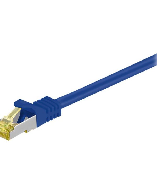 GooBay S/FTP RJ45 Cat.7 LSZH Snagless 2m Blue 91601
