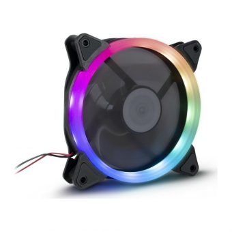 Inter-Tech Argus RS-051 RGB 120 Case Fan Black 88885508