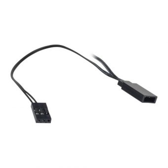 Inter-Tech Argus RS-051 RGB 120 Case Fan Black 88885508 - Image 5