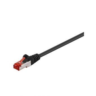 GooBay S/FTP RJ45 Cat.6 LSZH 10m Black 68694