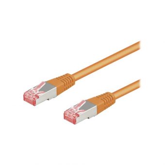GooBay S/FTP RJ45 Cat.6 LSZH 10m Orange 93469 - Image 2