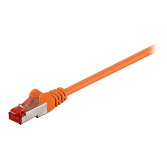 GooBay S/FTP RJ45 Cat.6 LSZH 10m Orange 93469