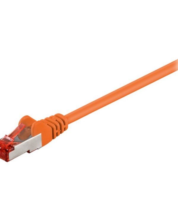 GooBay S/FTP RJ45 Cat.6 LSZH 10m Orange 93469