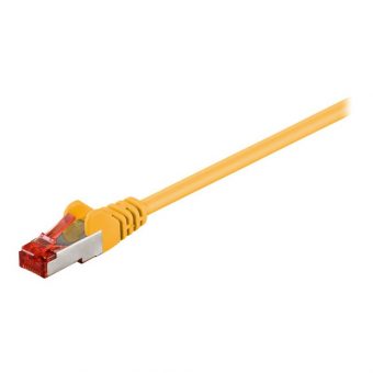 GooBay S/FTP RJ45 Cat.6 LSOH 20m Yellow 68307