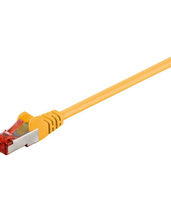 GooBay S/FTP RJ45 Cat.6 LSOH 20m Yellow 68307