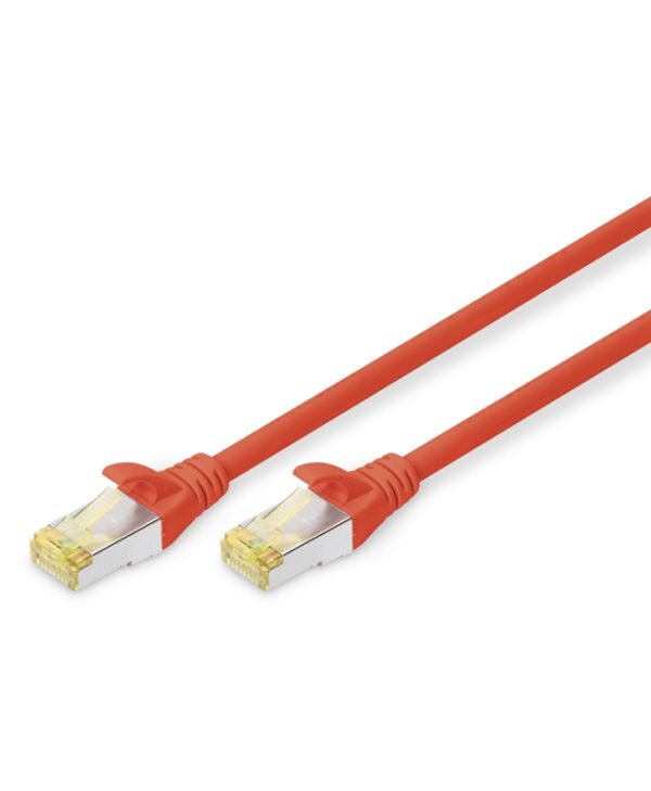 Digitus S/FTP RJ45 Cat.6a LSOH Snagless 3m Red DK-1644-A-030/R