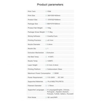 Creality 3D Printer CR-10 Smart (Pro) 1001010454 - Image 9
