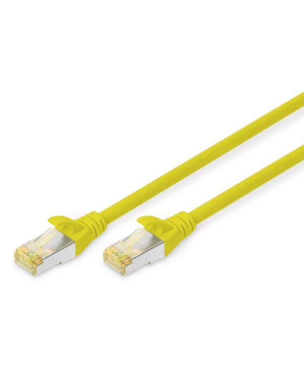 Digitus S/FTP RJ45 Cat.6a LSOH Snagless 0.5m Yellow DK-1644-A-005/Y