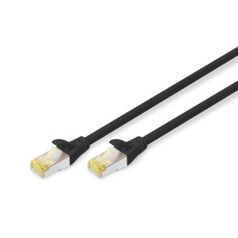 Digitus S/FTP RJ45 Cat.6a LSOH Snagless 10m Black DK-1644-A-100/BL