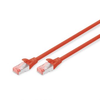 Digitus S/FTP RJ45 Cat.6 LSOH Snagless 3m red DK-1644-030/R