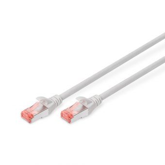 Digitus S/FTP RJ45 Cat.6 LSOH Snagless 15m Ivory 5pcs. DK-1644-150-5