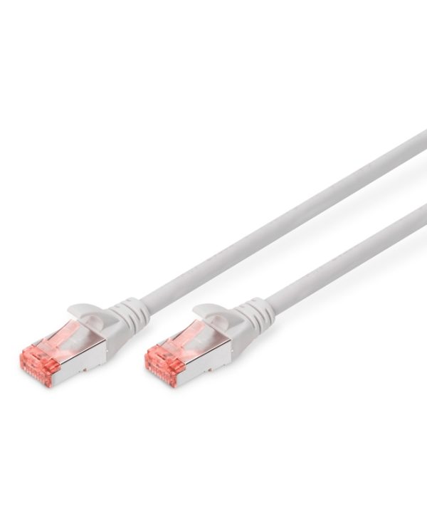 Digitus S/FTP RJ45 Cat.6 LSOH Snagless 15m Ivory 5pcs. DK-1644-150-5