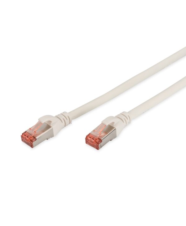 Digitus S/FTP RJ45 Cat.6 LSOH Snagless 2m White 10pcs. DK-1644-020-WH-10