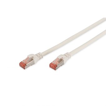 Digitus S/FTP RJ45 Cat.6 LSOH Snagless 5m White 10pcs. DK-1644-050-WH-10