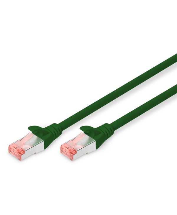 Digitus S/FTP RJ45 Cat.6 LSOH Snagless 5m Green DK-1644-050/G