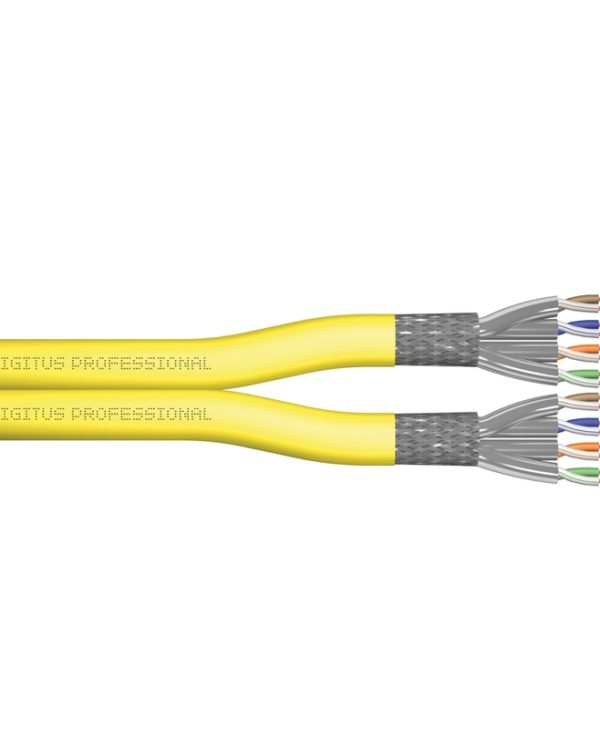 Digitus S/FTP Cat.7a LSZH-Dca Installation Duplex 500m Yellow DK-1743-A-VH-D-5