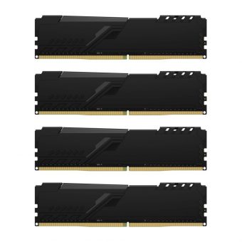 Kingston FURY Beast 64GB (4 x 16GB) 3200MHz DDR4 Black KF432C16BBK4/64 - Image 2