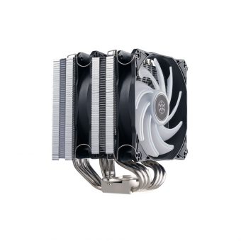 SilverStone Hydrogon D120 ARGB 12cm Dual Fan CPU Air Cooler  SST-HYD120-ARGB-V2 - Image 3