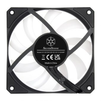 SilverStone Air Slimmer 120 ARGB 12cm Case Fan Black SST-AS120B-ARGB - Image 3