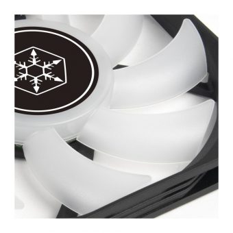 SilverStone Air Slimmer 120 ARGB 12cm Case Fan Black SST-AS120B-ARGB - Image 6