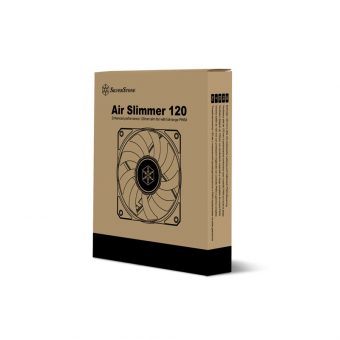 SilverStone Air Slimmer 120 12cm Case Fan Black SST-AS120B | SST-AS120B - Image 5