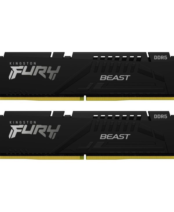Kingston FURY Beast 64GB (2 x 32GB) 5600MHz DDR5 Black KF556C40BBK2-64