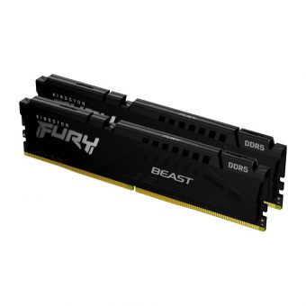 Kingston FURY Beast 64GB (2 x 32GB) 5600MHz DDR5 Black KF556C40BBK2-64 - Image 2