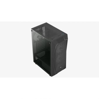 Aerocool Falcon Midi Tower Tempered Glass Black FALCON-G-BK-V2 - Image 10