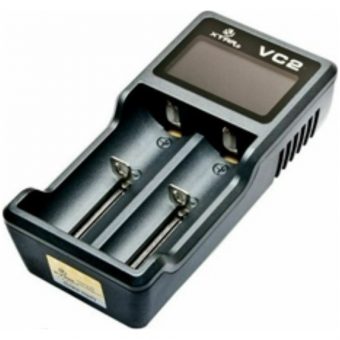 XTAR VC2 USB Φορτιστής 2 Μπαταριών Li-ion Μεγέθους 18650