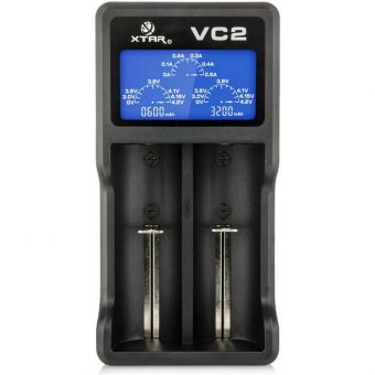 XTAR VC2 USB Φορτιστής 2 Μπαταριών Li-ion Μεγέθους 18650 - Image 2