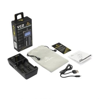 XTAR VC2 USB Φορτιστής 2 Μπαταριών Li-ion Μεγέθους 18650 - Image 6