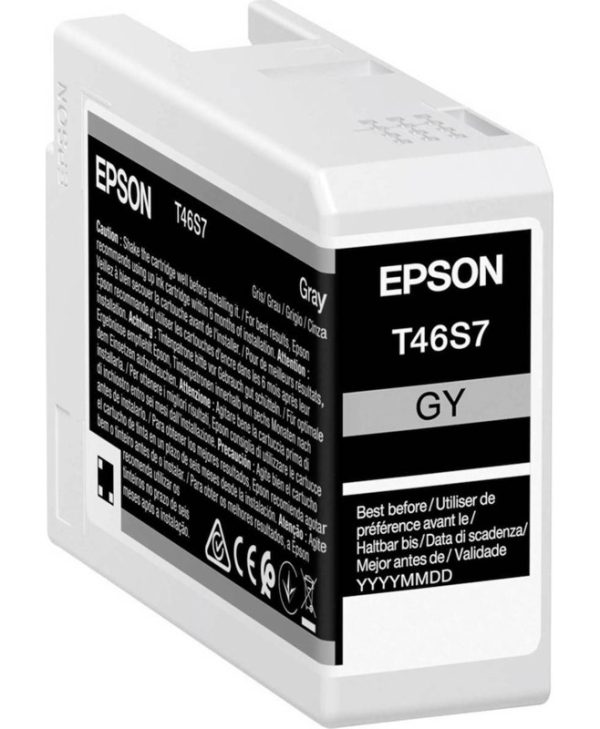 Epson T46S7 Ink Gray 25ml C13T46S700